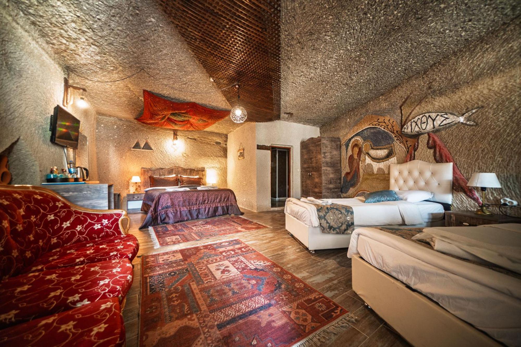 Adelya Cave Hotel เกอเรเม ภายนอก รูปภาพ