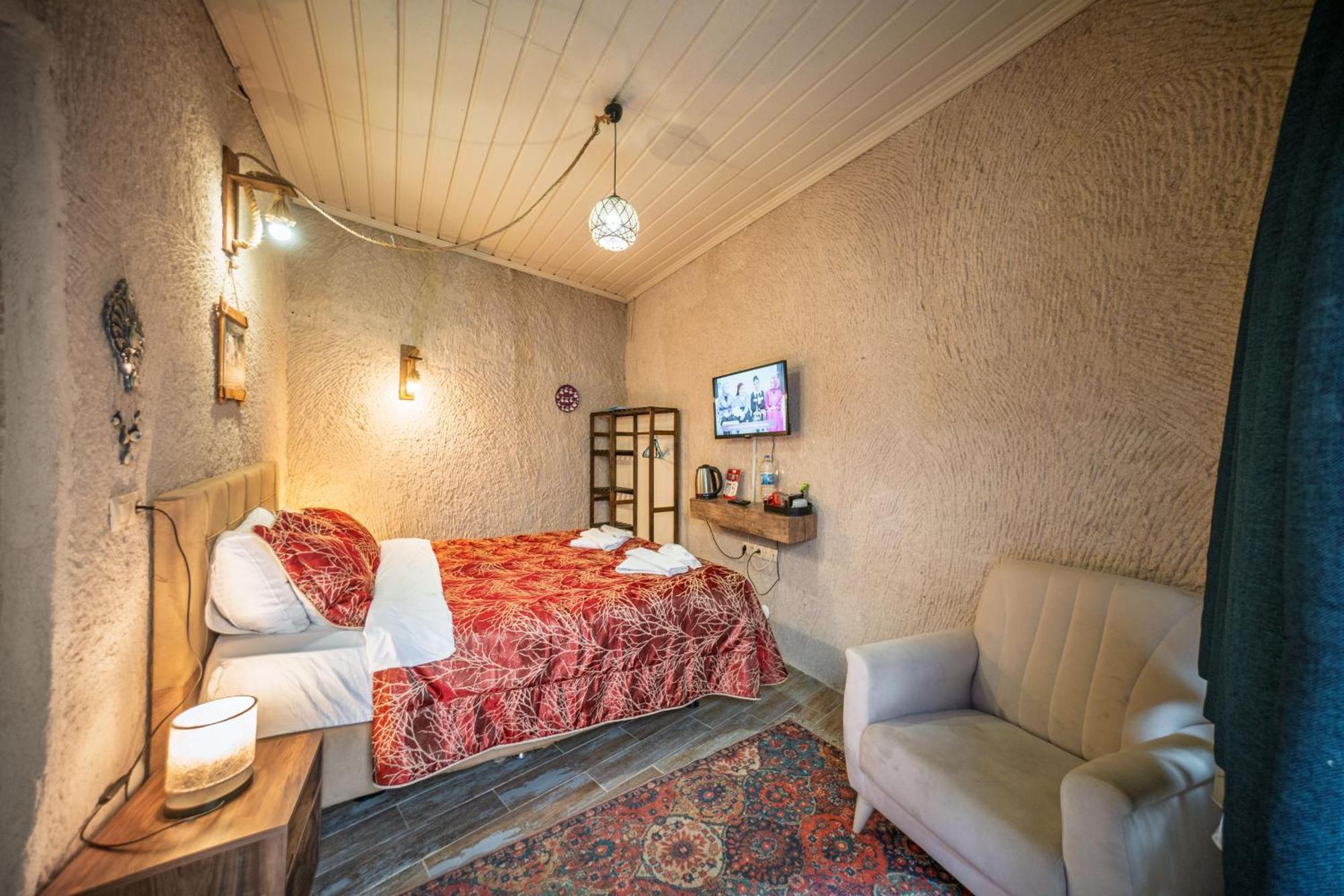 Adelya Cave Hotel เกอเรเม ห้อง รูปภาพ
