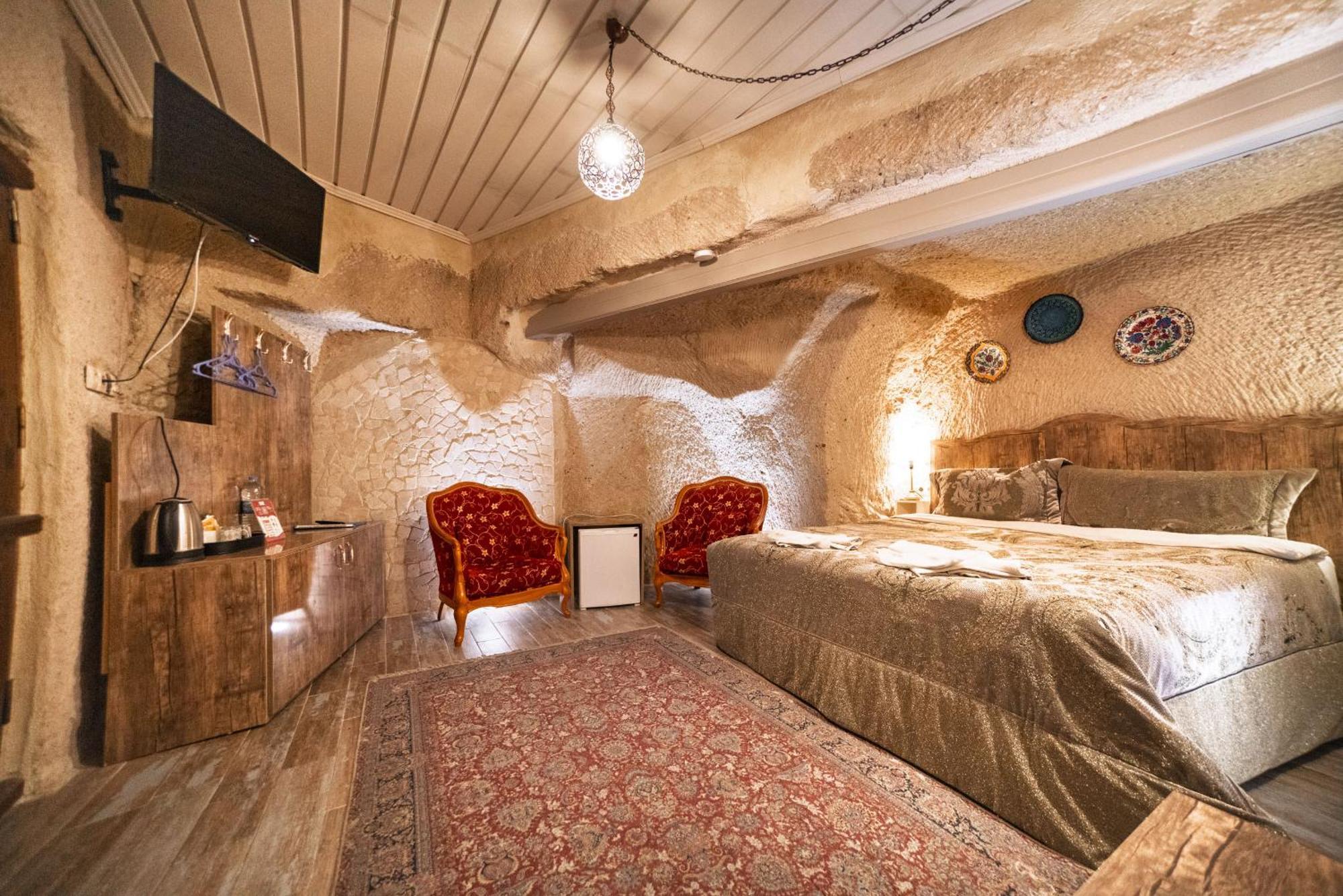 Adelya Cave Hotel เกอเรเม ห้อง รูปภาพ